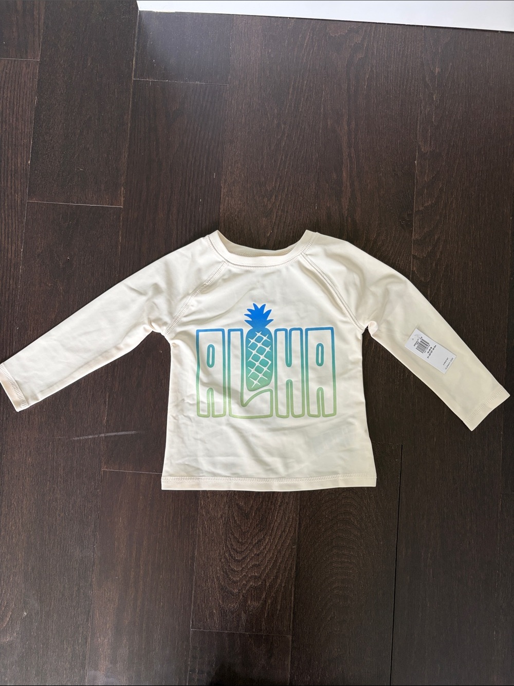 Old Navy Toddler Boys Aloha Rash Guard Swim Suit Set NWT Size 18-24M - Picture 3 of 6